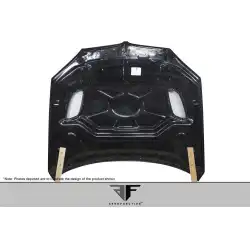 2015-2019 BMW X6 F16 / X6M F86 Carbon AF-1 Hood ( CFP ) - 1 Piece image - 6