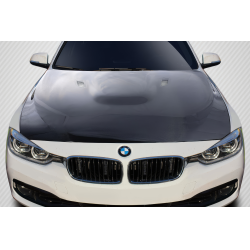 2012-2018 BMW 3 Series F30 / 2014-2020 4 Series F32 Carbon Creations M3 Style Hood - 1 Piece image - 1