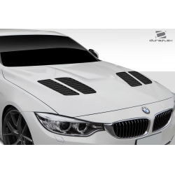 2012-2018 BMW 3 Series F30 / 2014-2020 4 Series F32 Duraflex GTR Hood - 1 Piece image - 3