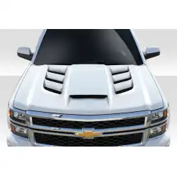 2014-2015 Chevrolet Silverado Viper Look Hood - 1 Piece image - 1