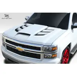 2014-2015 Chevrolet Silverado Viper Look Hood - 1 Piece image - 10