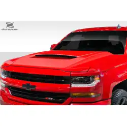 2016-2018 Chevrolet Silverado GMX Hood - 1 Piece image - 8