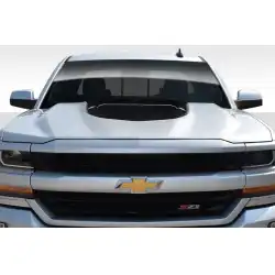 2016-2018 Chevrolet Silverado ZL1 V2 Look Hood - 1 Piece image - 1