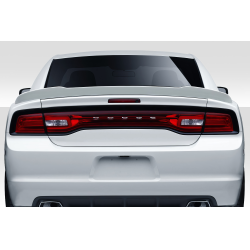 2011-2014 Dodge Charger Duraflex Hellcat Look Wing Spoiler - 1 Piece image - 1