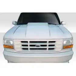 1992-1996 Ford F-150 / Bronco Cowl Hood - 1 Piece image - 1