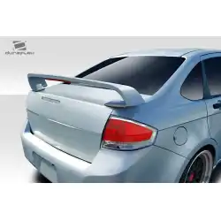 2008-2011 Ford Focus 4DR Rally Sport Wing Spoiler - 1 Piece image - 7