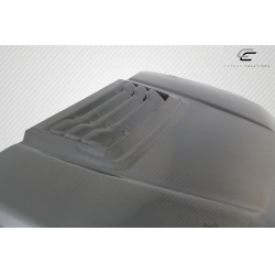 2008-2010 Ford Super Duty F250 F350 F450 Carbon Creations Raptor Look Hood - 1 Piece image - 5