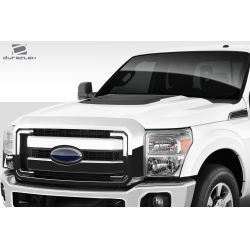 2011-2016 Ford Super Duty F250 F350 F450 Duraflex Raptor Look Hood - 1 Piece image - 3