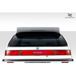 1988-1991 Honda Civic HB Duraflex JS Wing Spoiler - 1 Piece image - 3