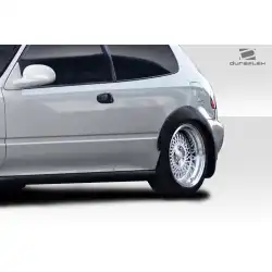 1992-1995 Honda Civic 2dr / HB J Spec Fender Flares - 4 Piece image - 5