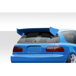 1992-1995 Honda Civic HB Duraflex RBS Wing Spoiler - 3 piece image - 3