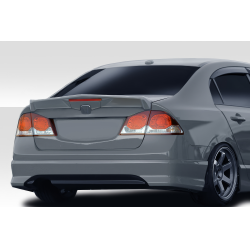 2006-2011 Honda Civic 4DR Duraflex Modern Wing Spoiler - 1 Piece image - 3