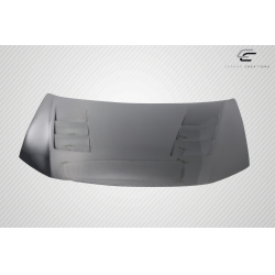 2012-2015 Honda Civic 4DR Carbon Creations TS-1 Hood - 1 Piece image - 6