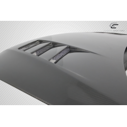 2012-2015 Honda Civic 4DR Carbon Creations TS-1 Hood - 1 Piece image - 12