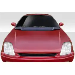 1997-2001 Honda Prelude Axis Hood Bonnet Wing Spoiler Add On - 1 Piece image - 3