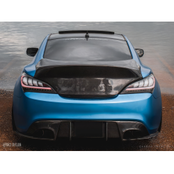 2010-2016 Hyundai Genesis Coupe Carbon Creations DriTech Speedster Rear Diffuser - 1 Piece image - 3