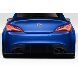 2010-2016 Hyundai Genesis Coupe Duraflex Speedster Rear Diffuser - 1 Piece image - 1