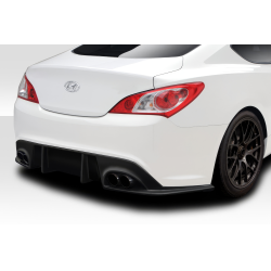 2010-2016 Hyundai Genesis Coupe Duraflex Speedster Rear Diffuser - 1 Piece image - 3