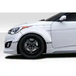 2012-2017 Hyundai Veloster Turbo Envision Front Fender Flares - 4 piece image - 1