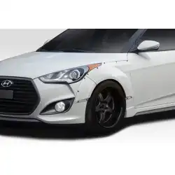 2012-2017 Hyundai Veloster Turbo Envision Front Fender Flares - 4 piece image - 8