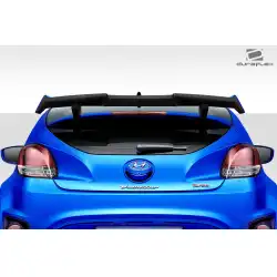 2012-2017 Hyundai Veloster Turbo MR Wing Spoiler - 3 Piece image - 1