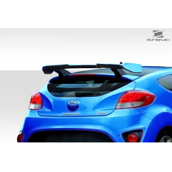 2012-2017 Hyundai Veloster Turbo Duraflex MR Wing Spoiler - 3 Piece image - 4