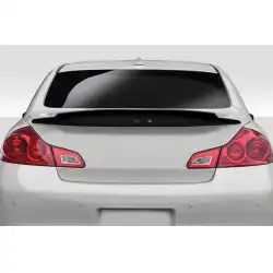 2007-2013 Infiniti G Sedan G25 G35 G37 R-Tech Rear Wing Trunk Lid Spoiler - 1 Piece image - 1