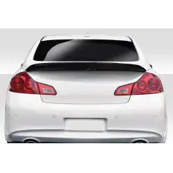 2007-2015 Infiniti G Sedan G25 G35 G37 / Q40 D-Speed Wing Spoiler - 1 Piece image - 1