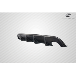 2014-2017 Infiniti Q50 Carbon Creations VIP Rear Diffuser - 1 Piece image - 3
