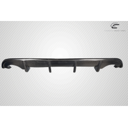 2014-2017 Infiniti Q50 Carbon Creations VIP Rear Diffuser - 1 Piece image - 5
