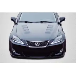 2006-2013 Lexus IS Series IS250 IS350 DriTech TS-2 Hood - 1 Piece image - 8