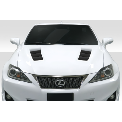 2006-2013 Lexus IS Series IS250 IS350 Duraflex TS-2 Hood - 1 Piece image - 1