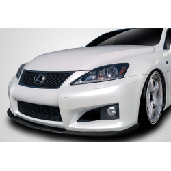 2008-2014 Lexus IS-F Carbon Creations DriTech Luxion Front Lip Splitter - 1 Piece image - 2