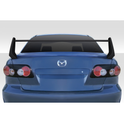 2003-2008 Mazda Mazda 6 Duraflex Evo 8 Look Wing Spoiler - 3 Piece image - 1