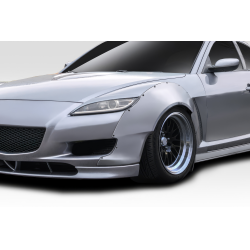 2004-2008 Mazda RX-8 Duraflex RBS 40mm Front Fender Flares - 2 Piece image - 3