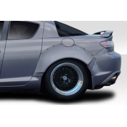 2004-2011 Mazda RX-8 Duraflex RBS 50mm Rear Fender Flares - 2 Piece image - 1
