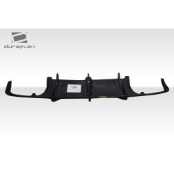 2008-2011 Mercedes C Class / C63 W204 Duraflex Super Fin Rear Diffuser - 1 Piece ( fits AMG Bumper only ) image - 8