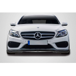 2015-2021 Mercedes C Class W205 Carbon Creations DriTech Fortune Front Lip - 1 Piece ( For AMG Bumper only) image - 1