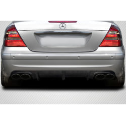 2003-2006 Mercedes E55 W211 Carbon Creations L Sport Rear Diffuser - 1 Piece image - 1
