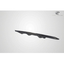 2003-2006 Mercedes E55 W211 Carbon Creations L Sport Rear Diffuser - 1 Piece image - 3