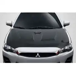 2008-2017 Mitsubishi Lancer / Lancer Evolution 10 D Spec Hood - 1 Piece image - 1