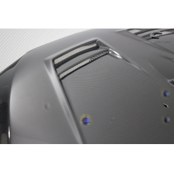 2008-2017 Mitsubishi Lancer / Lancer Evolution 10 Carbon Creations D Spec Hood - 1 Piece image - 9