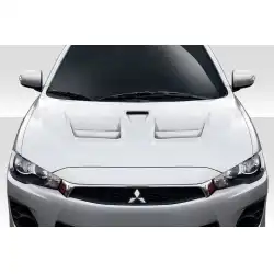 2008-2017 Mitsubishi Lancer / Lancer Evolution 10 D Spec Hood - 1 Piece image - 1
