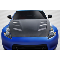 2009-2020 Nissan 370Z Z34 Carbon Creations AM-S Hood - 1 Piece image - 1