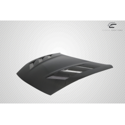 2009-2020 Nissan 370Z Z34 Carbon Creations AM-S Hood - 1 Piece image - 11