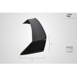 Universal Carbon Creations DriTech Skyline R32 Look Wing Spoiler - 1 Piece image - 4
