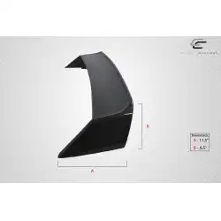 Universal DriTech Skyline R32 Look Wing Spoiler - 1 Piece image - 7