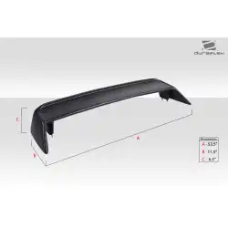 Universal Skyline R32 Look Wing Spoiler - 1 Piece image - 7