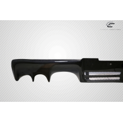 2008-2015 Mitsubishi Lancer Evo X Carbon Creations DriTech OEM Look Rear Diffuser - 1 Piece image - 3
