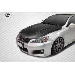 2008-2014 Lexus IS-F Carbon Creations TS-2 Hood - 1 Piece image - 2